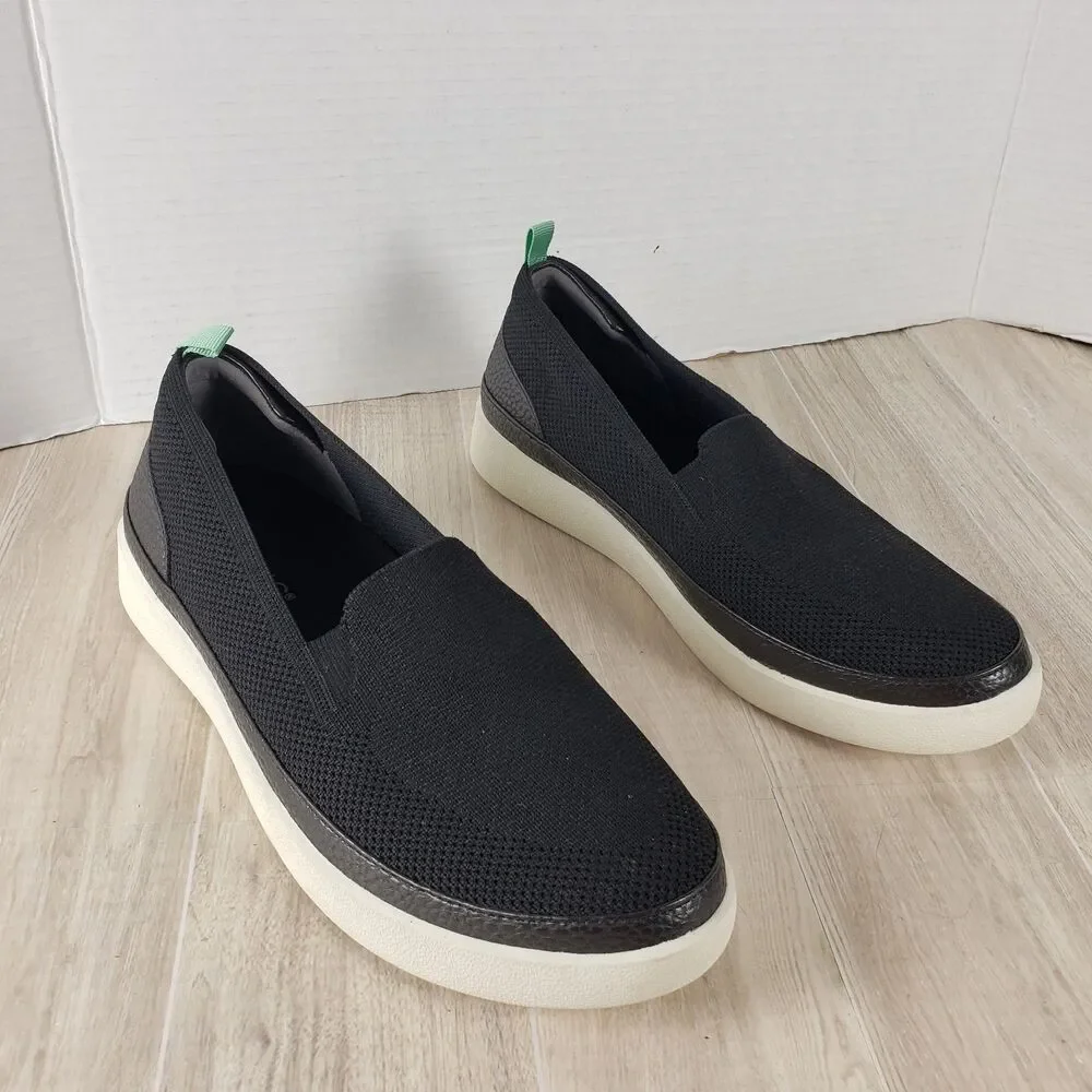 Vionic Sidney Mesh Slip On Loafer Sneakers Black Women's 8.5